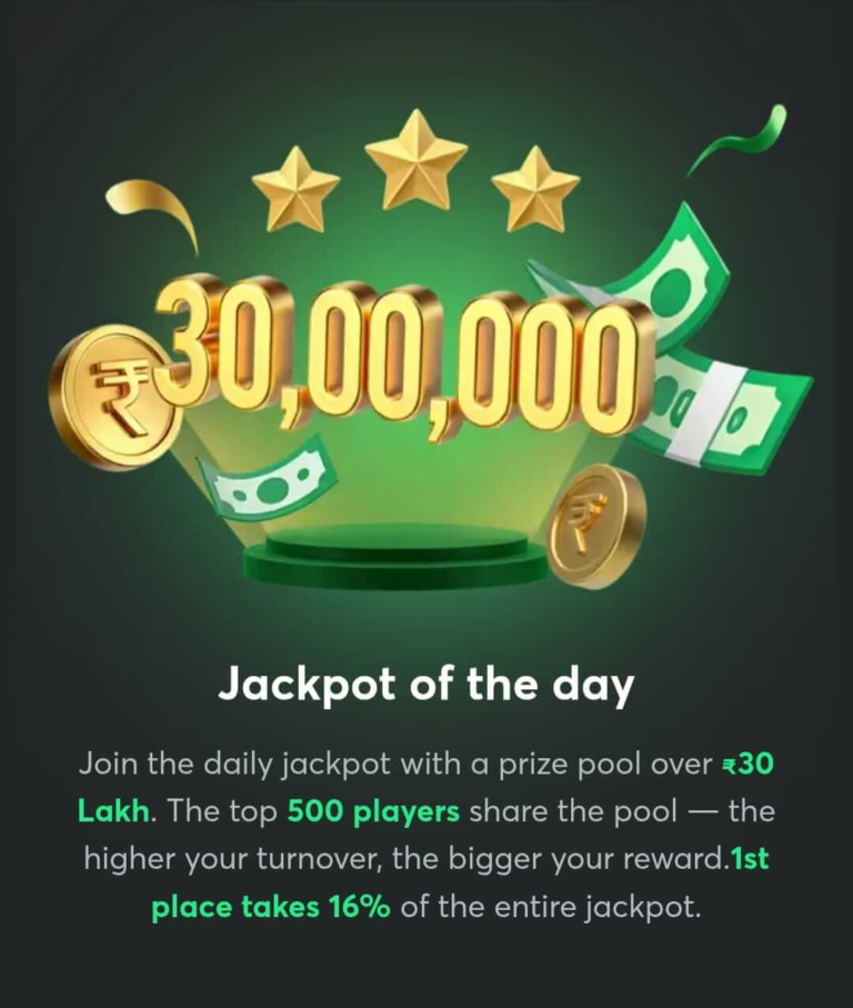 Jackpot in Bhai Game